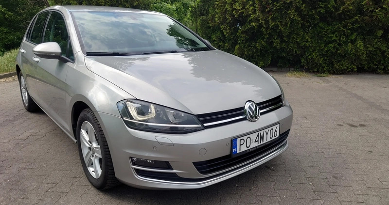 Volkswagen Golf cena 53000 przebieg: 95297, rok produkcji 2013 z Poznań małe 379